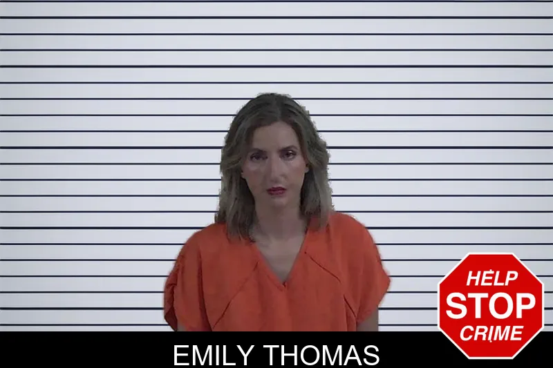 Emily Thomas mugshot