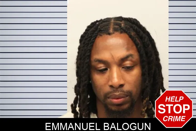Emmanuel Balogun mugshot