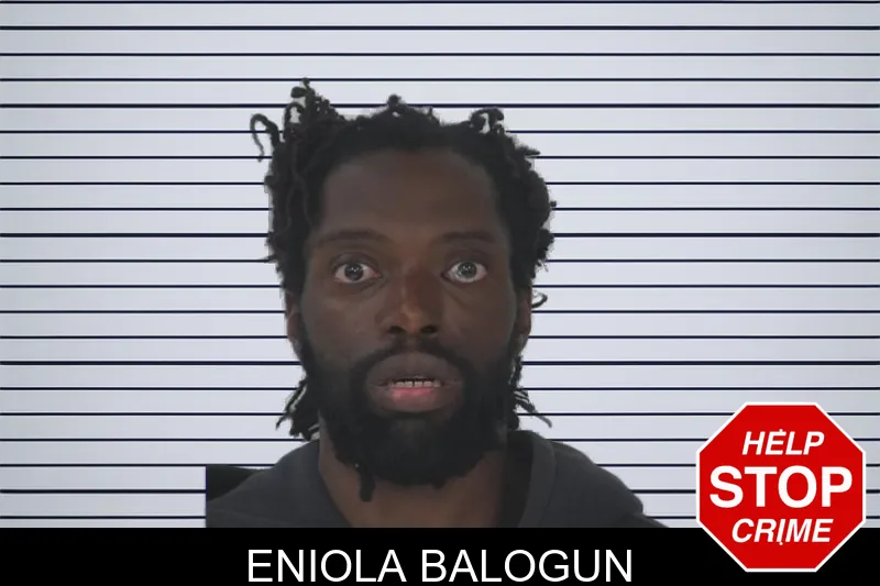 Eniola Balogun mugshot