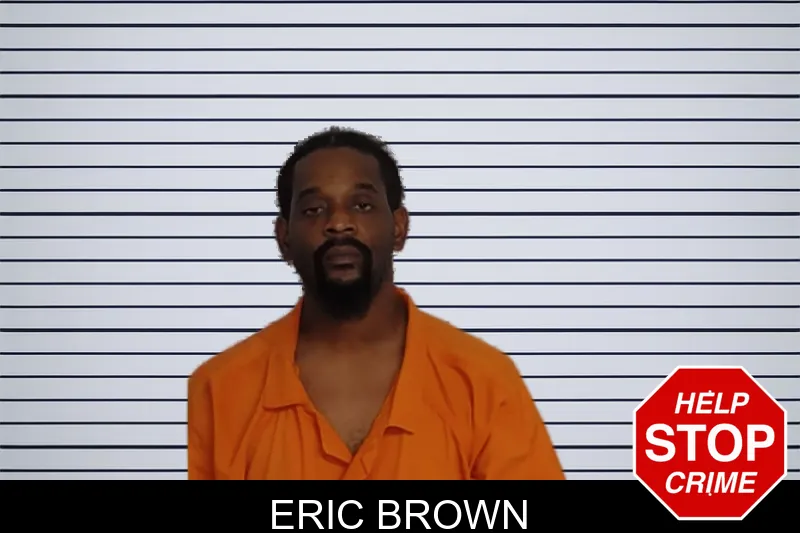 Eric Brown mugshot