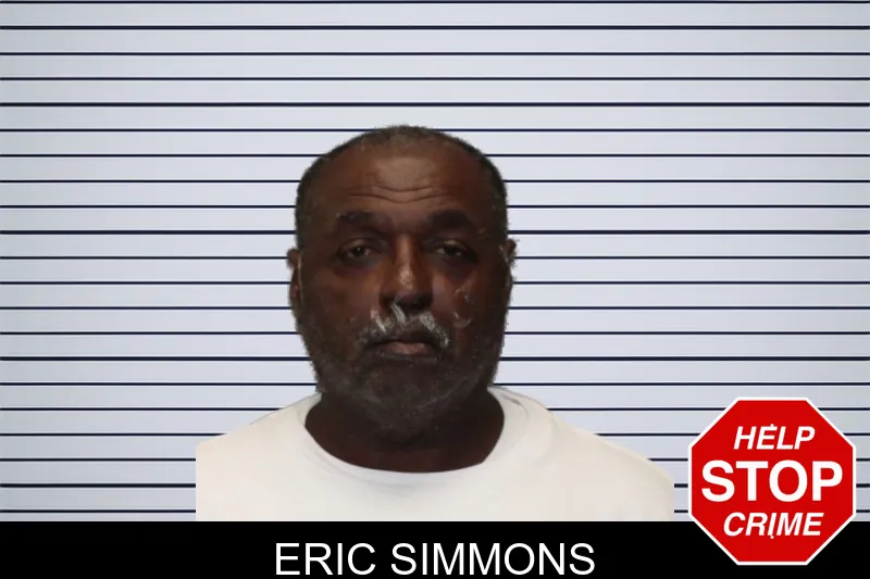 Eric Simmons mugshot