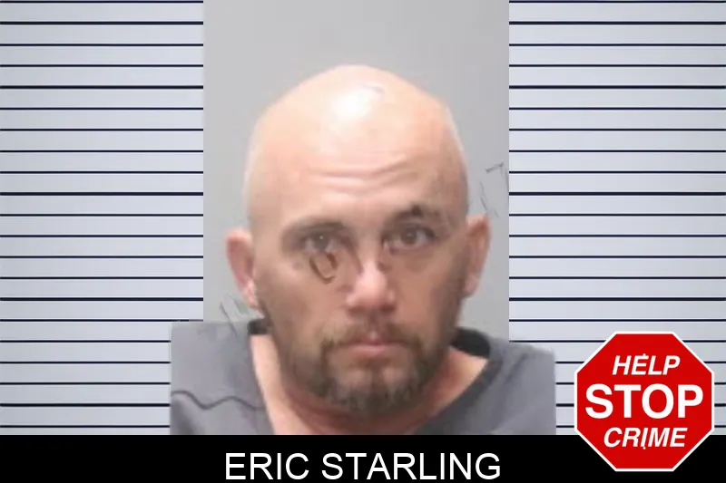 Eric Starling mugshot