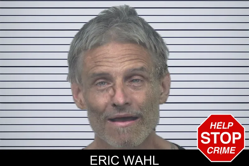 Eric Wahl mugshot