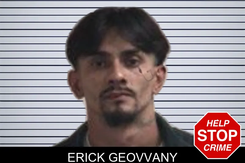Erick Geovvany mugshot