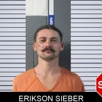 Erikson Sieber mugshot