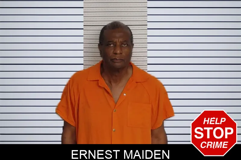 Ernest Maiden mugshot