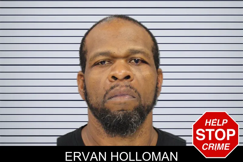 Ervan Holloman mugshot
