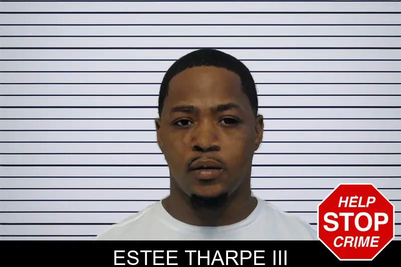 Estee Tharpe III mugshot – Bibb County , Georgia Estee Tharpe III mugshot