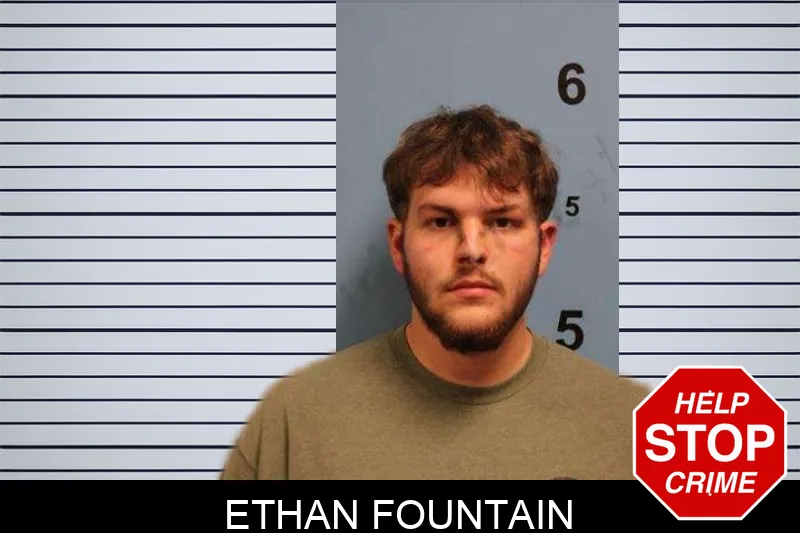 Ethan Fountain mugshot