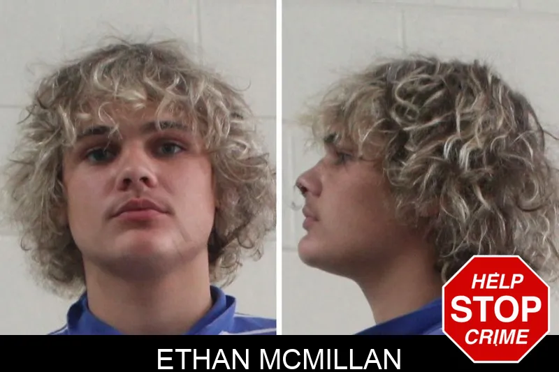 Ethan McMillan mugshot