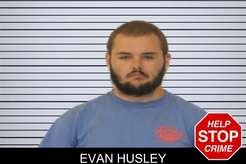 Evan Husley mugshot