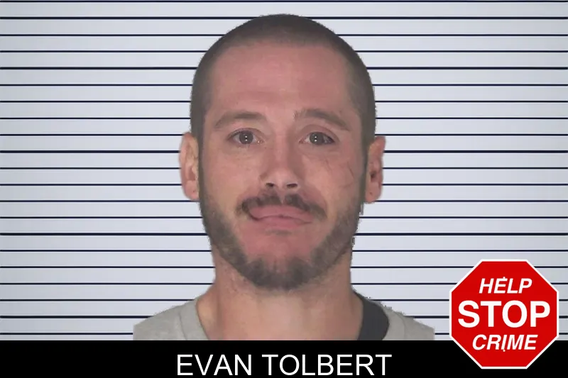 Evan Tolbert mugshot