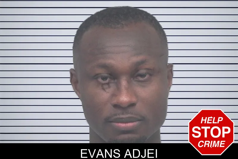 Evans Adjei mugshot