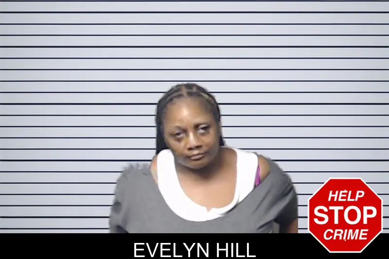Evelyn Hill mugshot