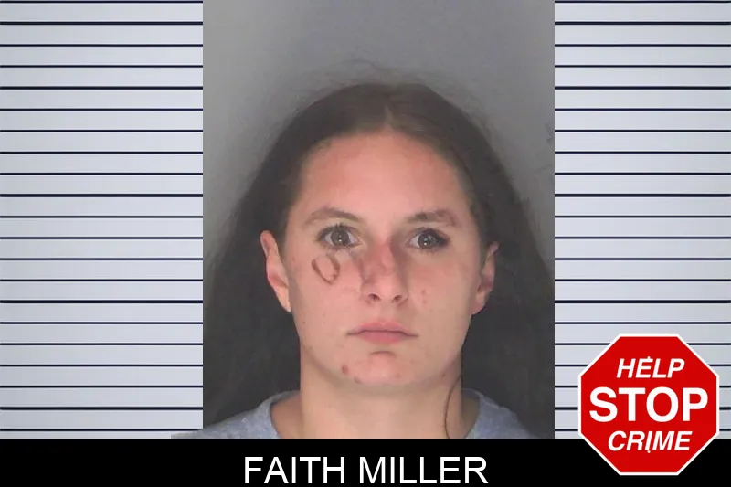 Faith Miller mugshot