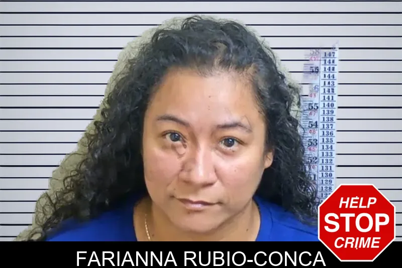 Farianna Rubio-Conca mugshot