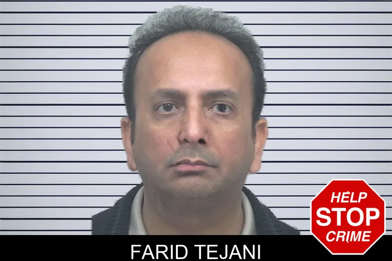 Farid Tejani mugshot – Gwinnett County , Georgia Farid Tejani mugshot