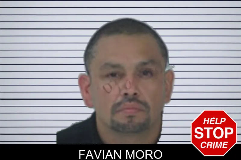 Favian Moro mugshot