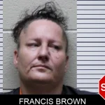 Francis Brown mugshot