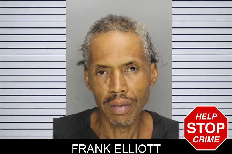 Frank Elliott mugshot