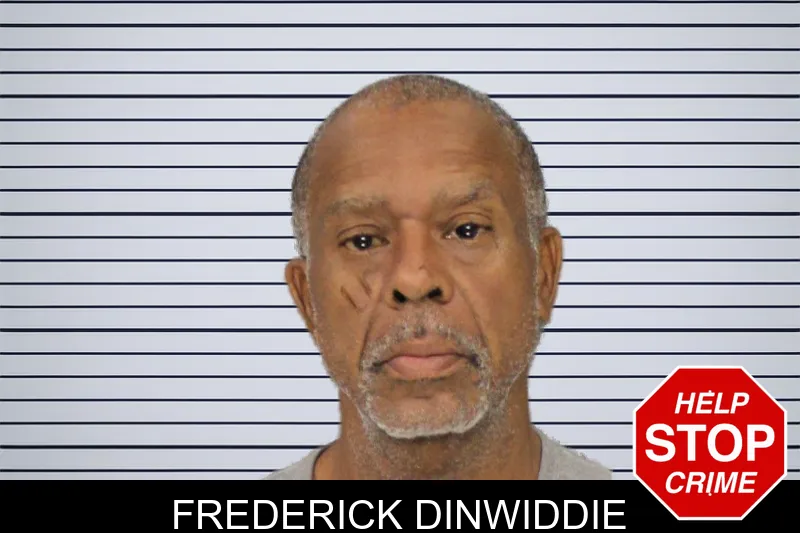 Frederick Dinwiddie mugshot