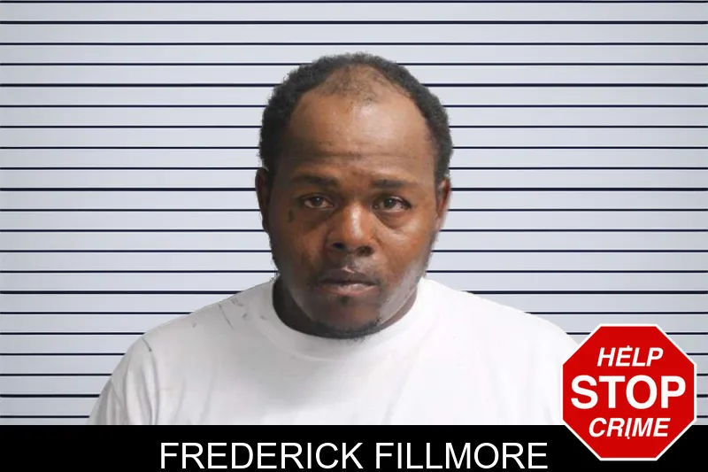 Frederick Fillmore mugshot