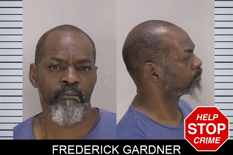 Frederick Gardner mugshot