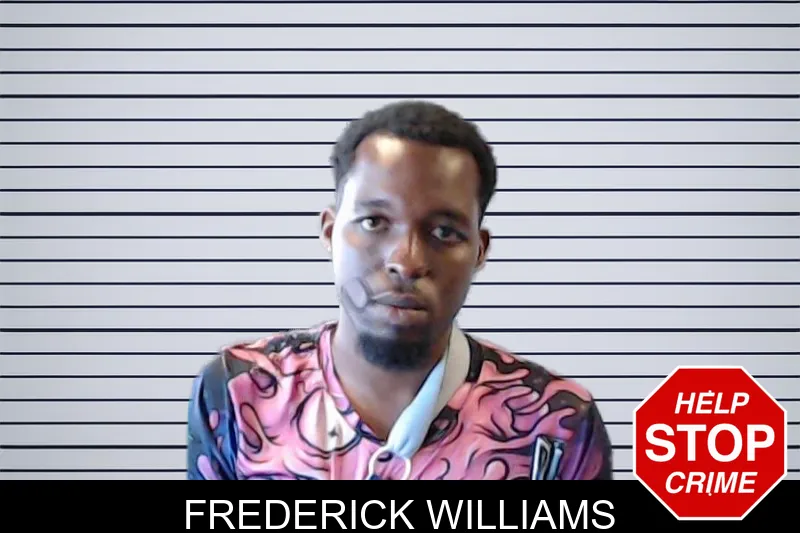 Frederick Williams mugshot