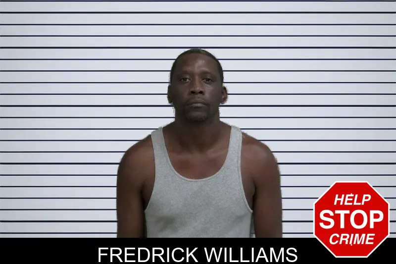 Fredrick Williams mugshot – Wayne County , Georgia Fredrick Williams mugshot