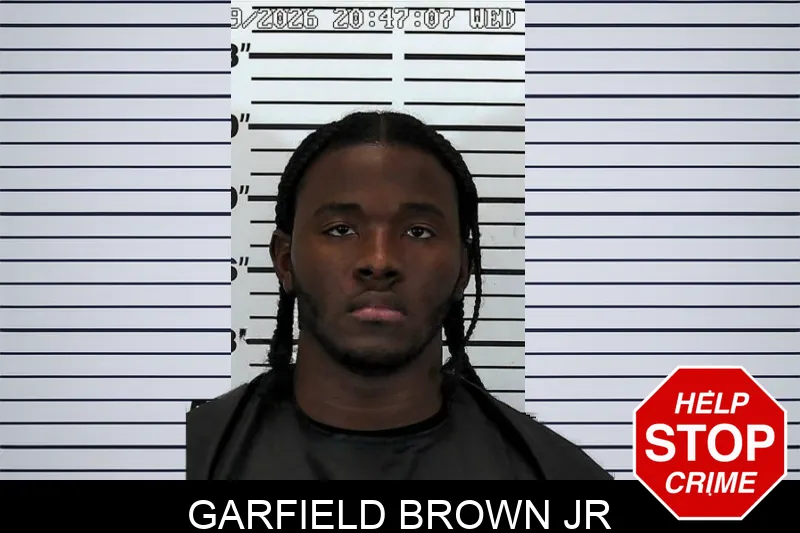 Garfield Brown Jr mugshot