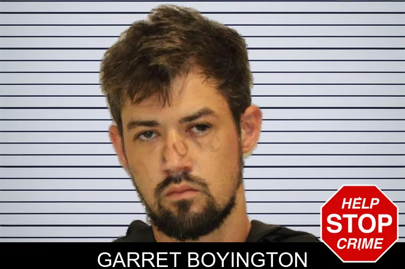 Garret Boyington mugshot