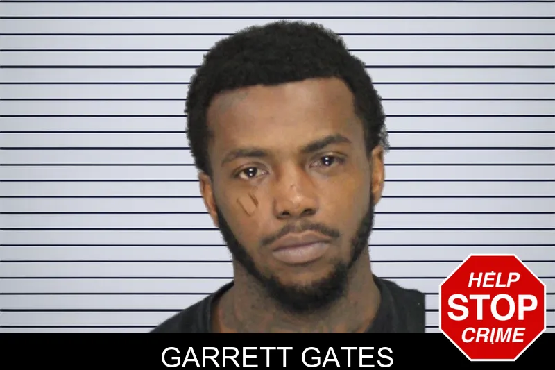 Garrett Gates mugshot