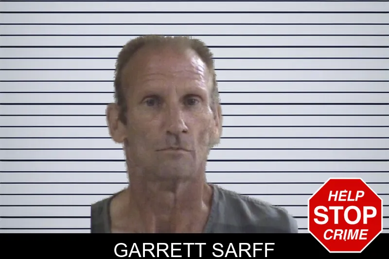 Garrett Sarff mugshot