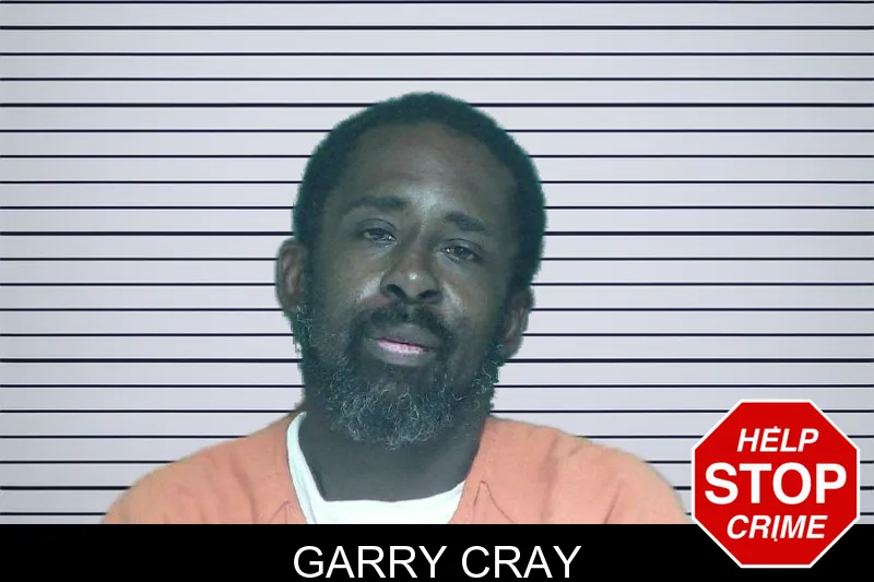 Garry Cray mugshot