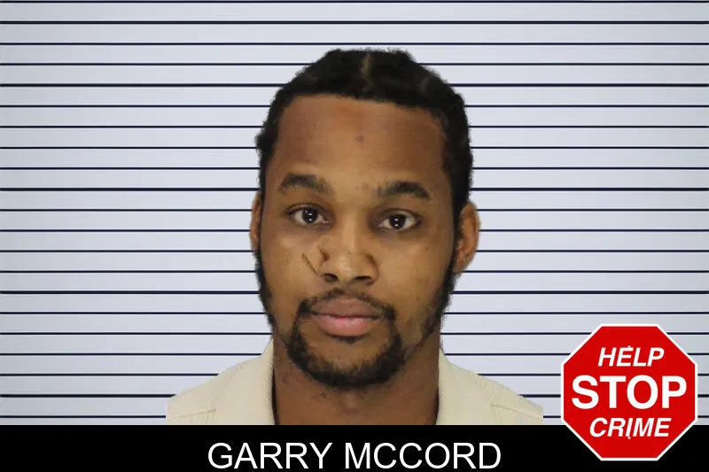 Garry McCord mugshot