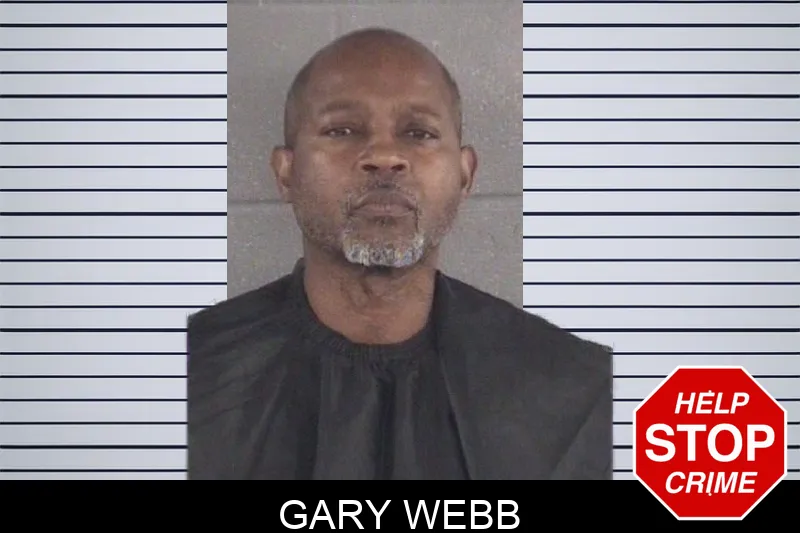 Gary Webb mugshot