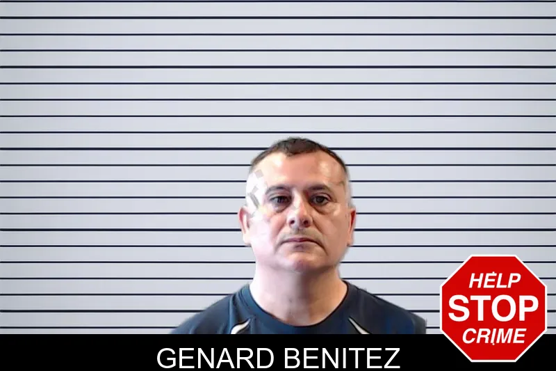 Genard Benitez mugshot