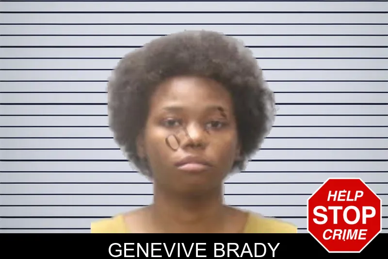 Genevive Brady mugshot – Muscogee County , Georgia Genevive Brady mugshot