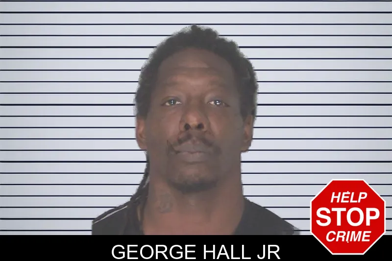 George Hall Jr mugshot