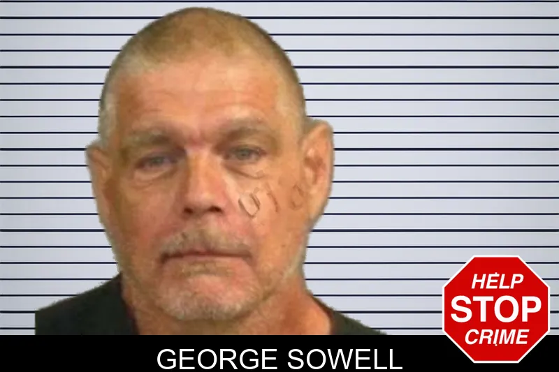 George Sowell mugshot
