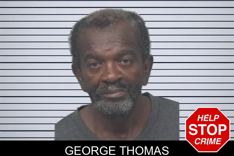 George Thomas mugshot