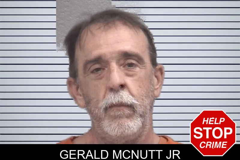 Gerald McNutt Jr mugshot