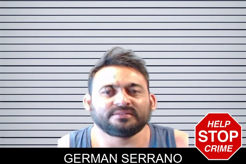 German Serrano mugshot – DeKalb County , Georgia German Serrano mugshot