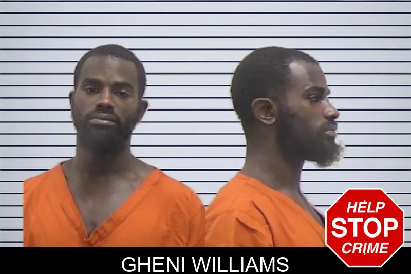 Gheni Williams mugshot