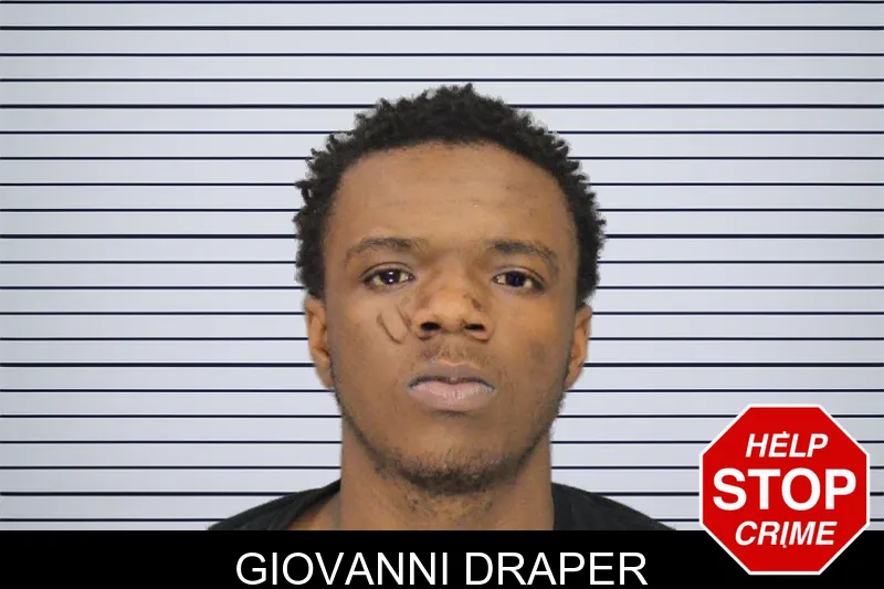 Giovanni Draper mugshot – Cobb County , Georgia Giovanni Draper mugshot