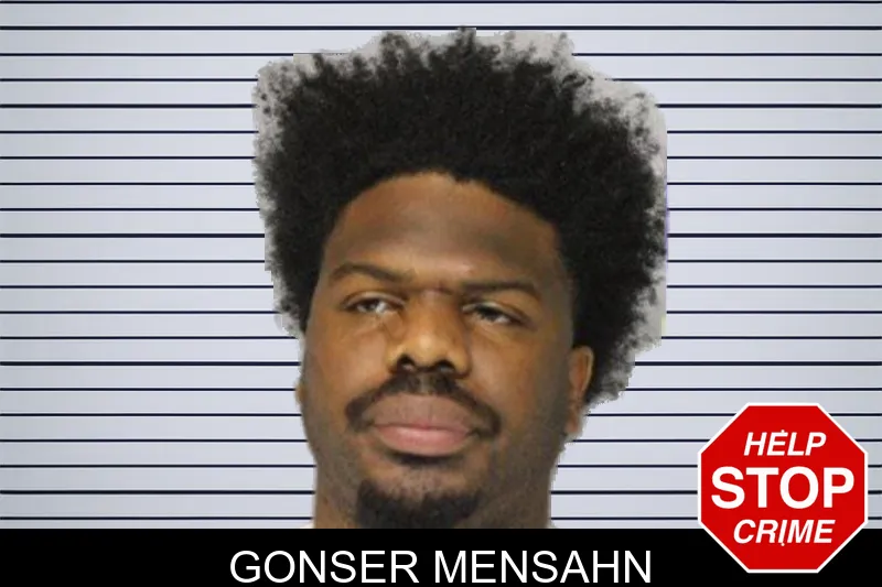 Gonser Mensahn mugshot