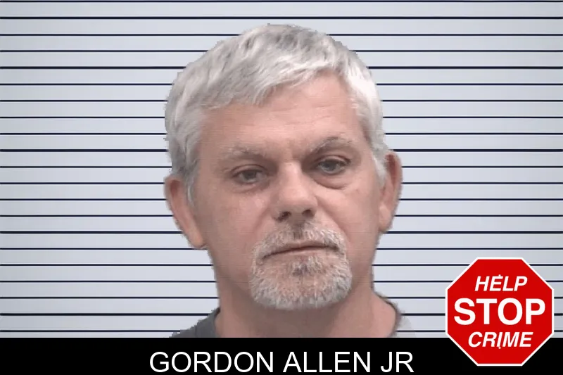 Gordon Allen Jr mugshot