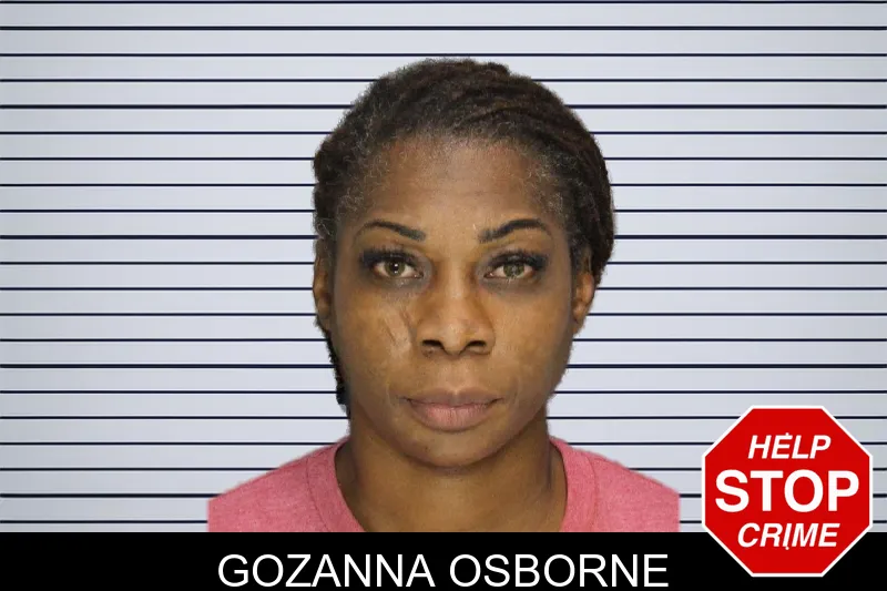 Gozanna Osborne mugshot – Cobb County , Georgia Gozanna Osborne mugshot
