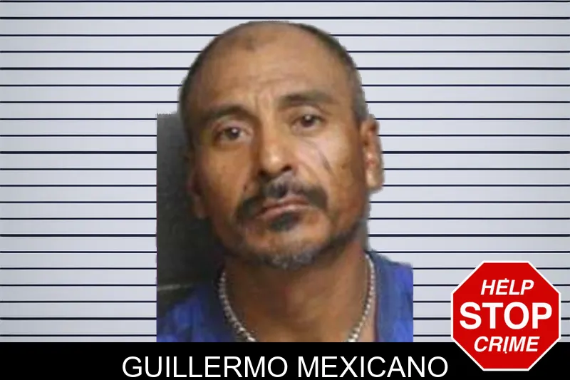 Guillermo Mexicano mugshot