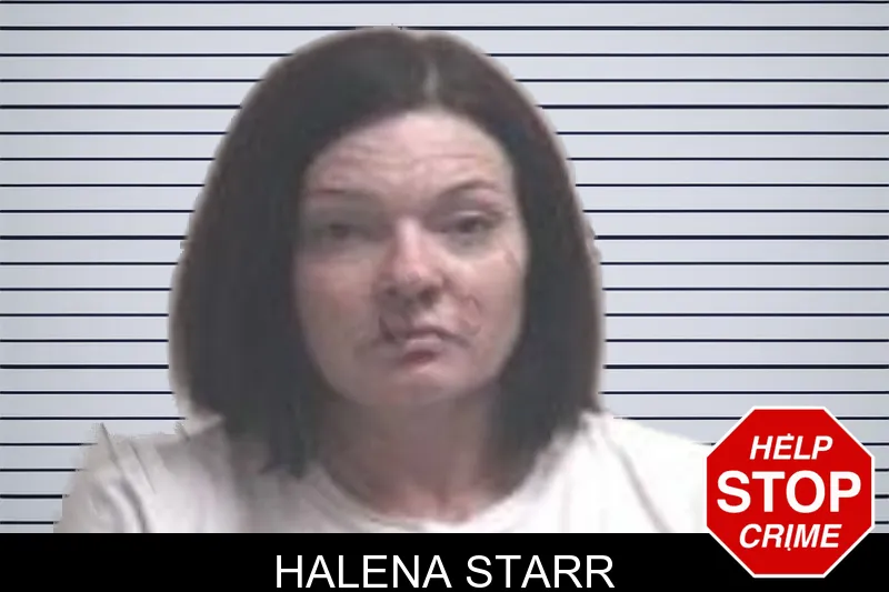 Halena Starr mugshot